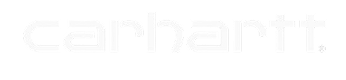 White Carhartt wordmark logo in a modern, clean font on a transparent background suitable for home improvement and tools branding.