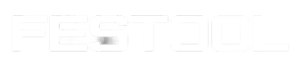 White Festool logo in a bold, modern font displayed on a transparent background, suitable for home improvement and tools branding.