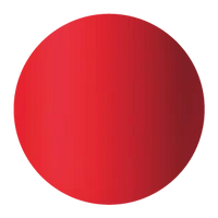 Round icon with a smooth gradient shifting from bright red on the left to a deeper crimson on the right against a plain background